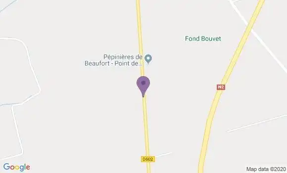 Localisation Banque Postale Agence de Beaufort