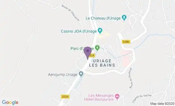 Localisation Banque Postale Agence de Saint Martin d