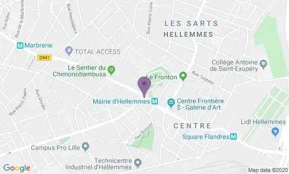 Localisation LCL Agence d