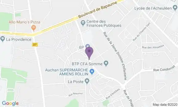 Localisation LCL Agence d