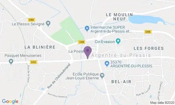 Localisation Banque Postale Agence d