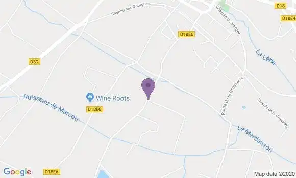 Localisation Banque Postale Agence de Servian