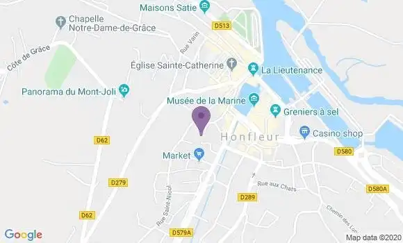 Localisation LCL Agence d