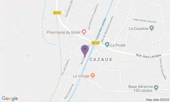 Localisation Banque Postale Agence de La Teste de Buch