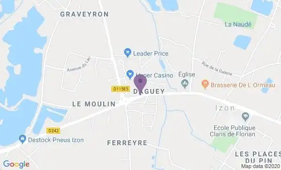 Localisation Banque Postale Agence d