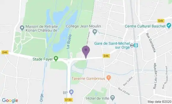 Localisation LCL Agence de Saint Michel sur Orge Gare