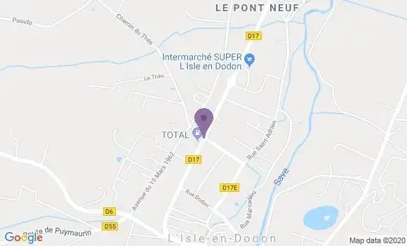 Localisation Banque Postale Agence de L
