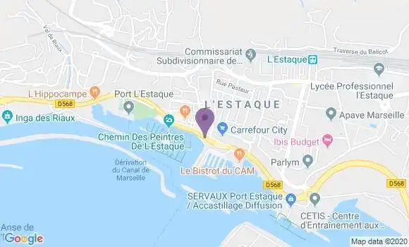 Localisation LCL Agence de Marseille l
