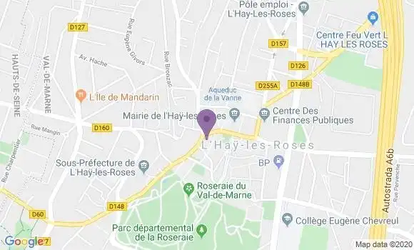 Localisation LCL Agence de L