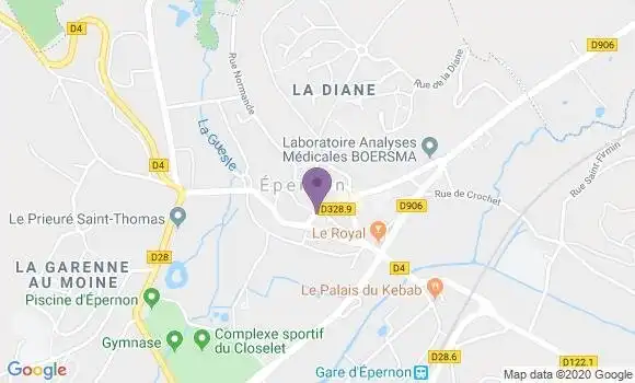 Localisation Banque Postale Agence d