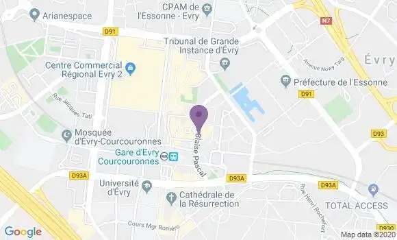 Localisation LCL Agence d