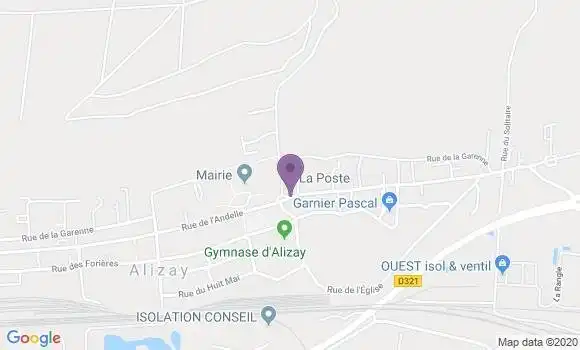 Localisation Banque Postale Agence d