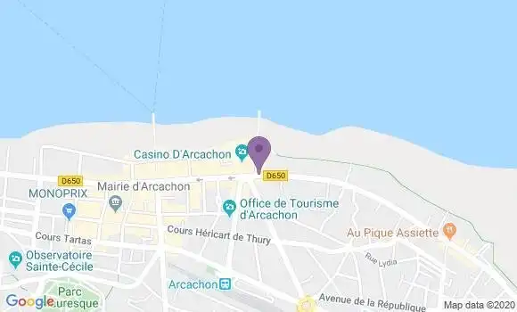 Localisation LCL Agence d