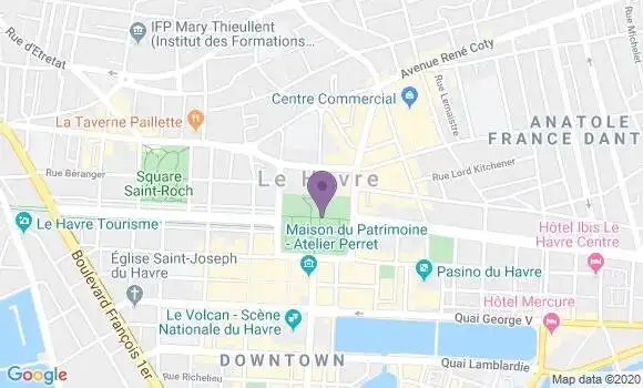 Localisation Banque Postale Agence de Clerval