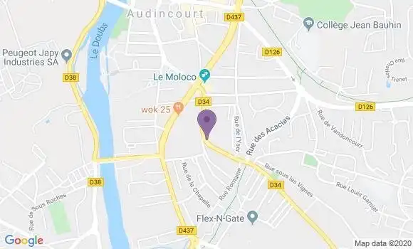 Localisation Banque Postale Agence d