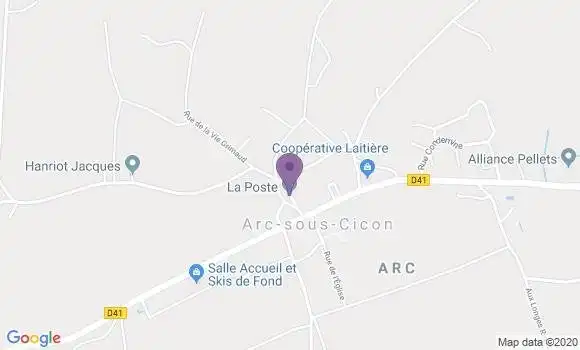 Localisation Banque Postale Agence d