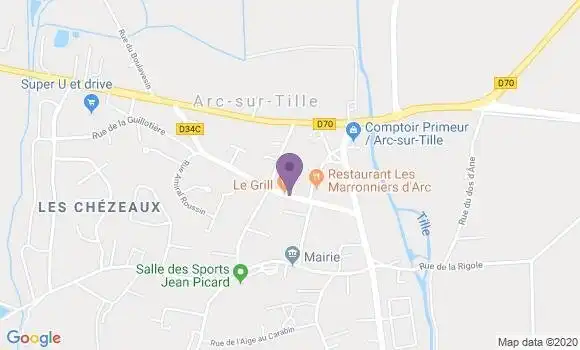 Localisation Banque Postale Agence d