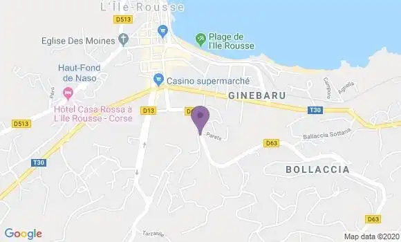 Localisation Banque Postale Agence de L