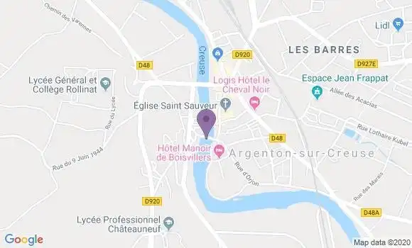 Localisation LCL Agence d