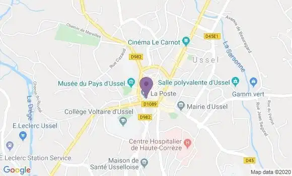 Localisation Banque Postale Agence d