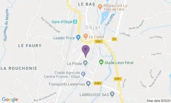 Localisation Banque Postale Agence d