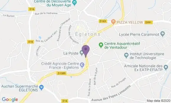 Localisation Banque Postale Agence d