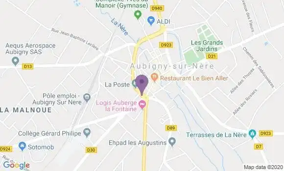 Localisation Banque Postale Agence d