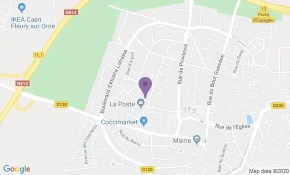 Localisation Banque Postale Agence d