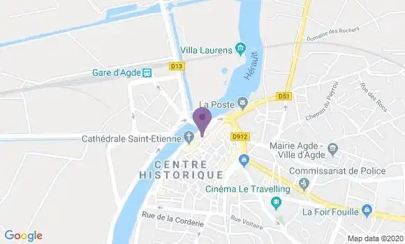 Localisation LCL Agence d