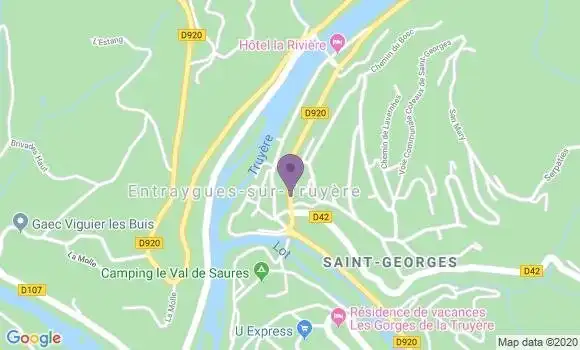 Localisation Banque Postale Agence d