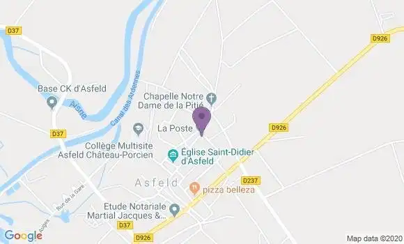 Localisation Banque Postale Agence d