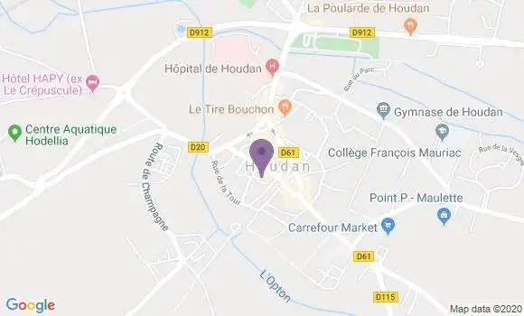 Localisation LCL Agence d