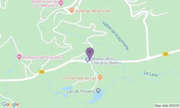 Localisation Banque Postale Agence de Caille