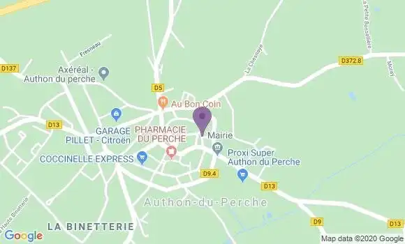 Localisation Banque Postale Agence de La Saulce