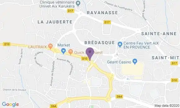Localisation LCL Agence d