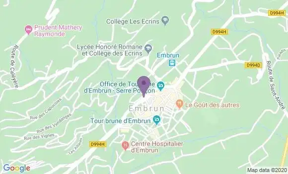 Localisation Banque Postale Agence d