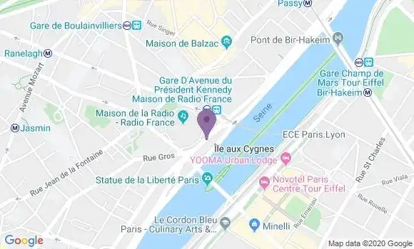 Localisation LCL Agence de Paris Maison Radio