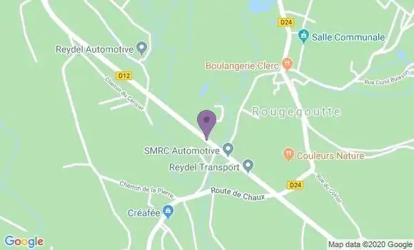 Localisation Banque Postale Agence de La Capelle