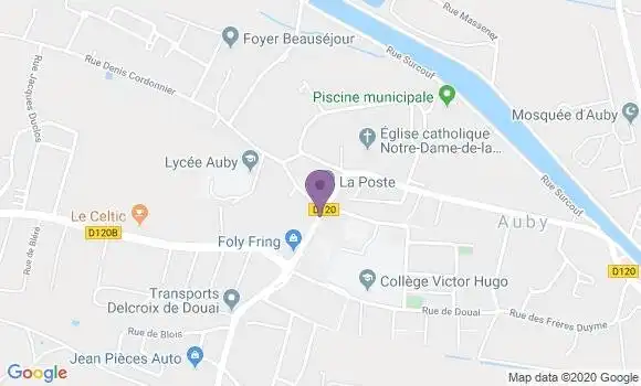 Localisation LCL Agence d