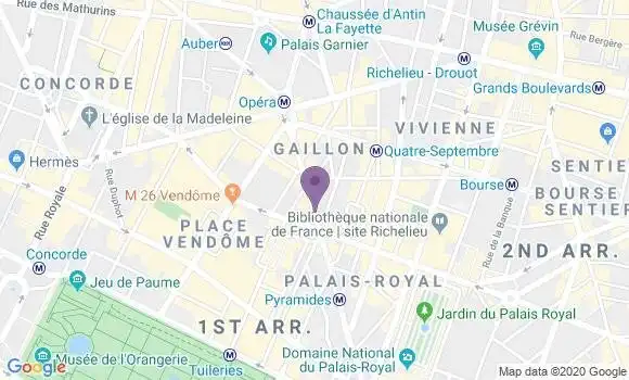 Localisation LCL Agence de Paris Avenue de l