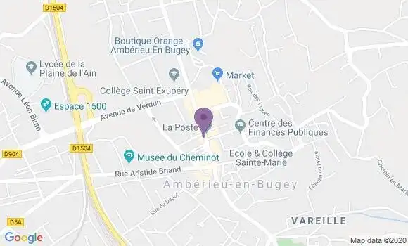 Localisation Banque Postale Agence d