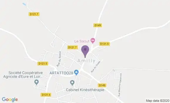 Localisation Crédit Agricole Agence d
