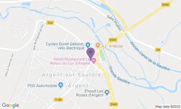 Localisation Crédit Agricole Agence d