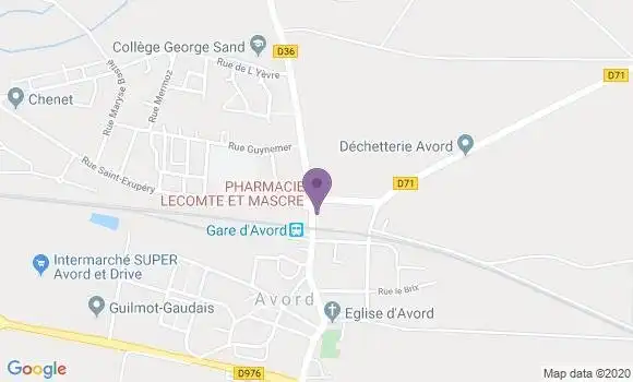 Localisation Crédit Agricole Agence d