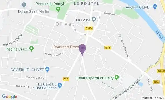 Localisation Crédit Agricole Agence d