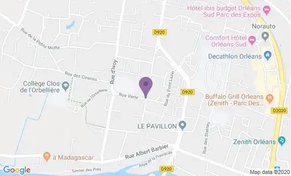 Localisation Crédit Agricole Agence d