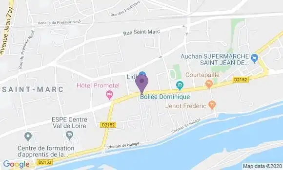 Localisation Crédit Agricole Agence d