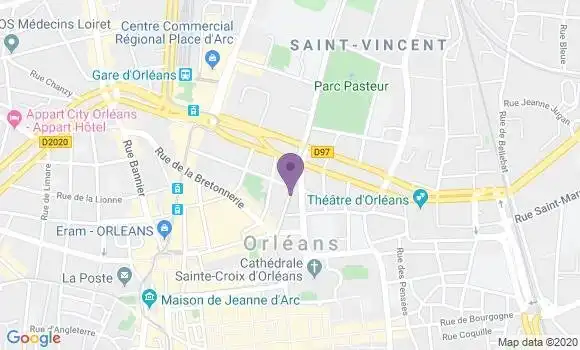 Localisation Crédit Agricole Agence d