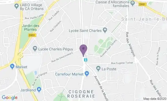 Localisation Crédit Agricole Agence d