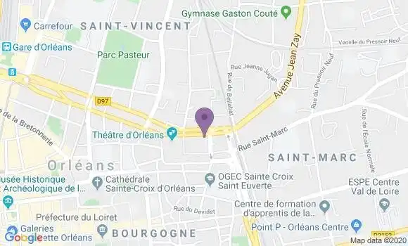 Localisation Crédit Agricole Agence d